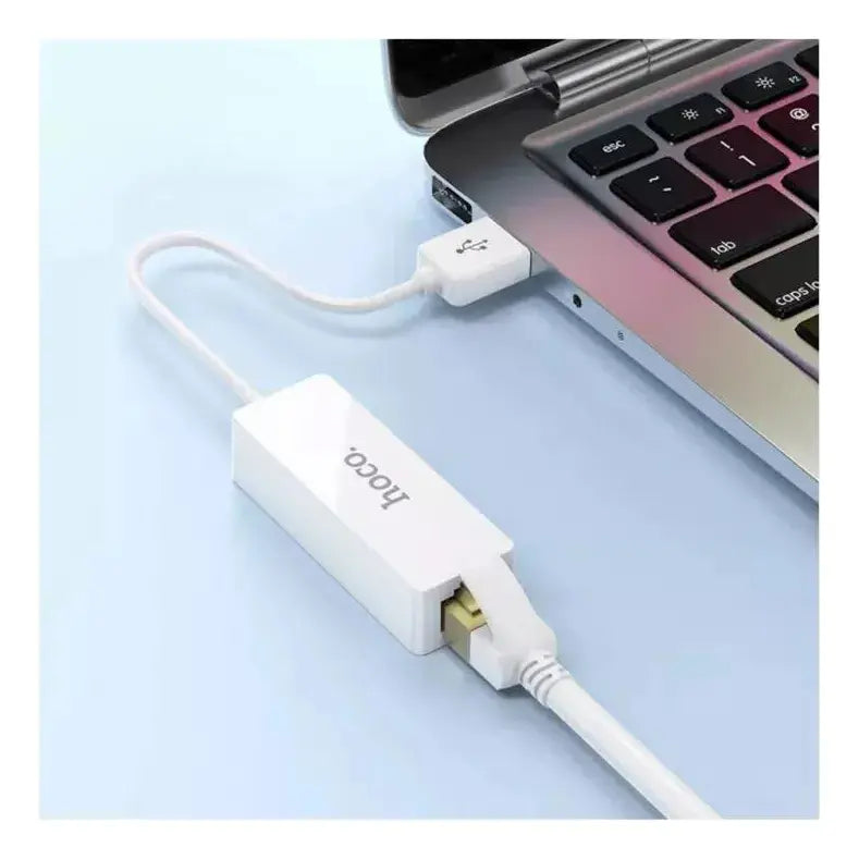 Adaptador Hoco Ua22 USB a RJ45 ethernet