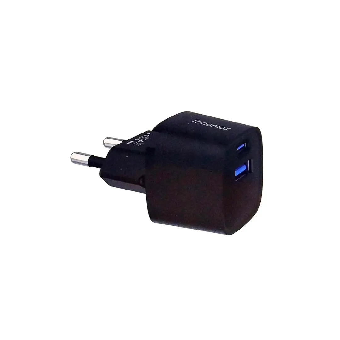 Cargador Fonemax Nexus Power Carga rápida 20W GAN USB-A/USB-C
