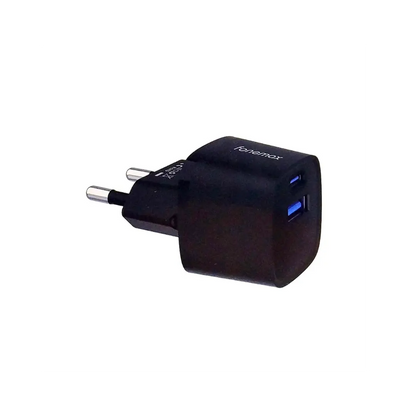 Cargador Fonemax Nexus Power Carga rápida 20W GAN USB-A/USB-C