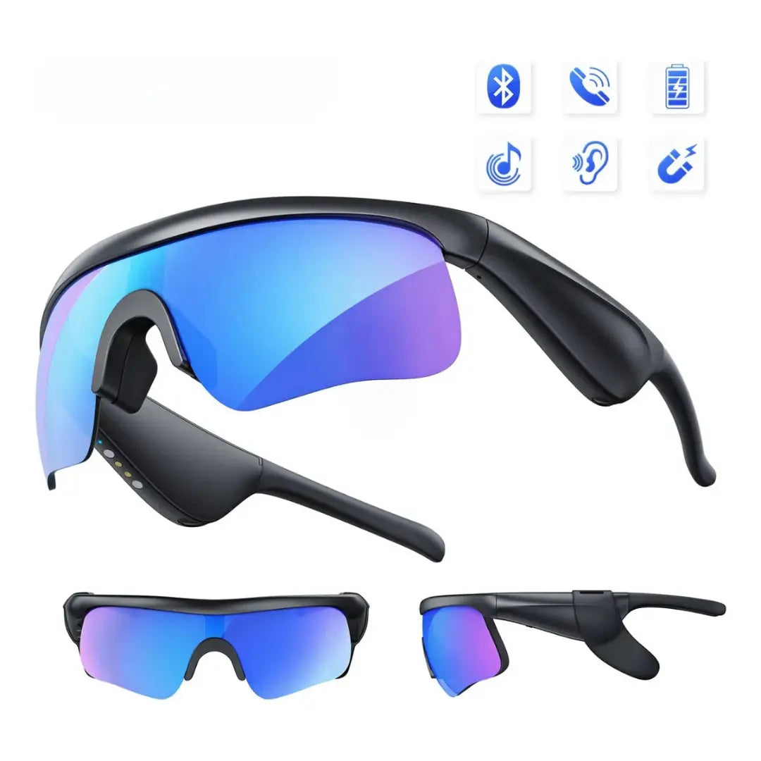 Lentes Inteligentes Bluetooth VEKOBY G120 | Polarizados UV400 para Ciclismo y Deporte