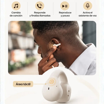 Audífonos Langsdom ClipBuds R2 TS09 Bluetooth 5.4 | Galacay