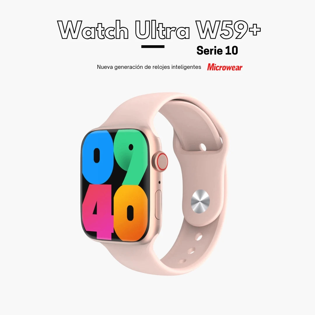 Reloj Inteligente Watch Ultra 59+ Microwear Amoled 44mm