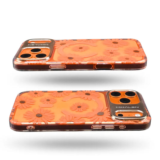 Carcasa Crystal Gerbera para iPhone - Orange