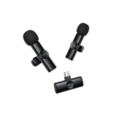 Micrófono Inalámbrico Dual Borofone BFK16A Winner USB-C