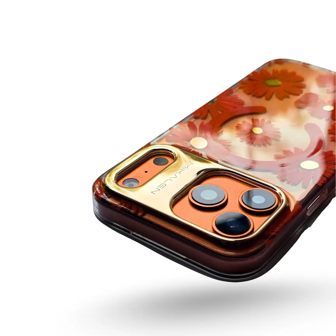 Carcasa Crystal Gerbera para iPhone - Orange
