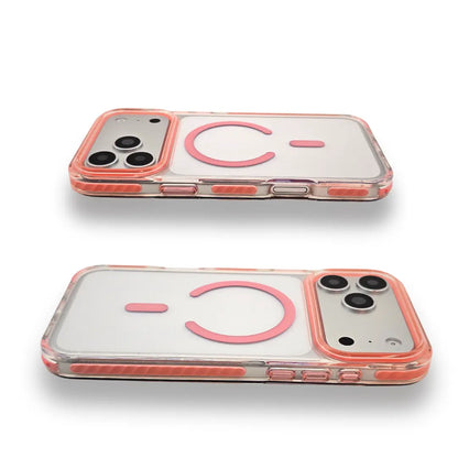 Carcasa Guardian MagSafe Antigolpe – iPhone y Samsung Pink