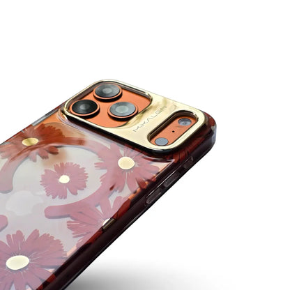 Carcasa Crystal Gerbera para iPhone - Orange