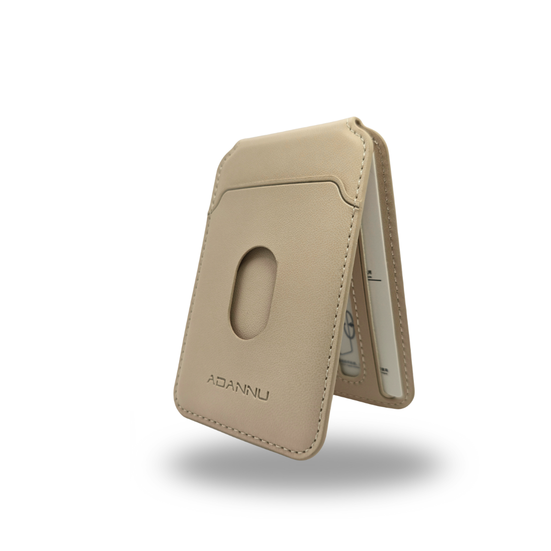 Tarjetero Magnético Para Iphone Urban Wallet Beige
