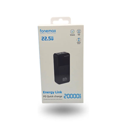 Powerbank FONEMAX Energy Link 20.000 mAh Carga Rápida 22,5W