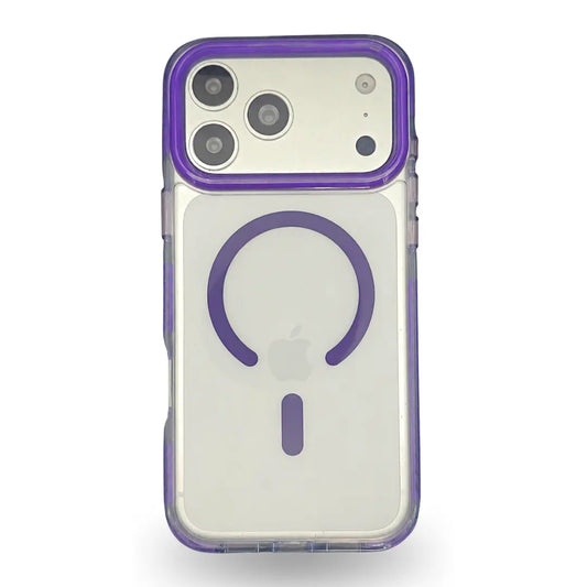 Carcasa Guardian MagSafe Antigolpe – iPhone y Samsung Purple