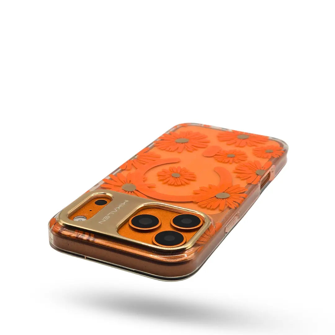 Carcasa Crystal Gerbera para iPhone - Orange
