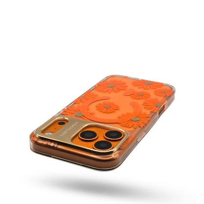 Carcasa Crystal Gerbera para iPhone - Orange