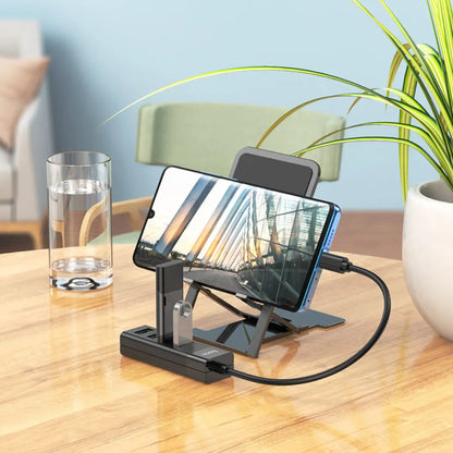 Adaptador HUB HOCO HB25 4 en 1 conexion USB-C