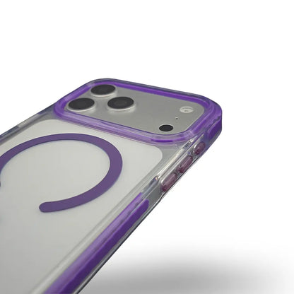Carcasa Guardian MagSafe Antigolpe – iPhone y Samsung Purple
