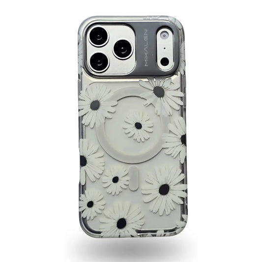Carcasa Crystal Gerbera para iPhone - Silver