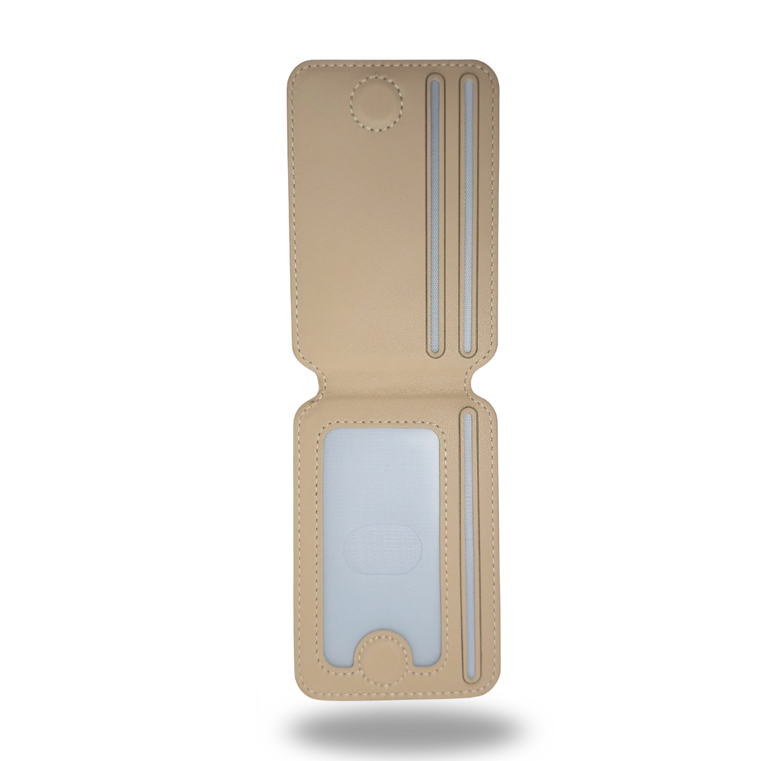 Tarjetero Magnético Para Iphone Urban Wallet Beige