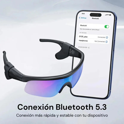 Lentes Inteligentes Bluetooth VEKOBY G120 | Polarizados UV400 para Ciclismo y Deporte