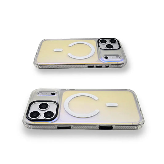 Phantom Elf MagSafe | Carcasa Iridiscente para iPhone White