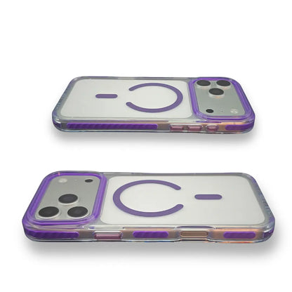 Carcasa Guardian MagSafe Antigolpe – iPhone y Samsung Purple