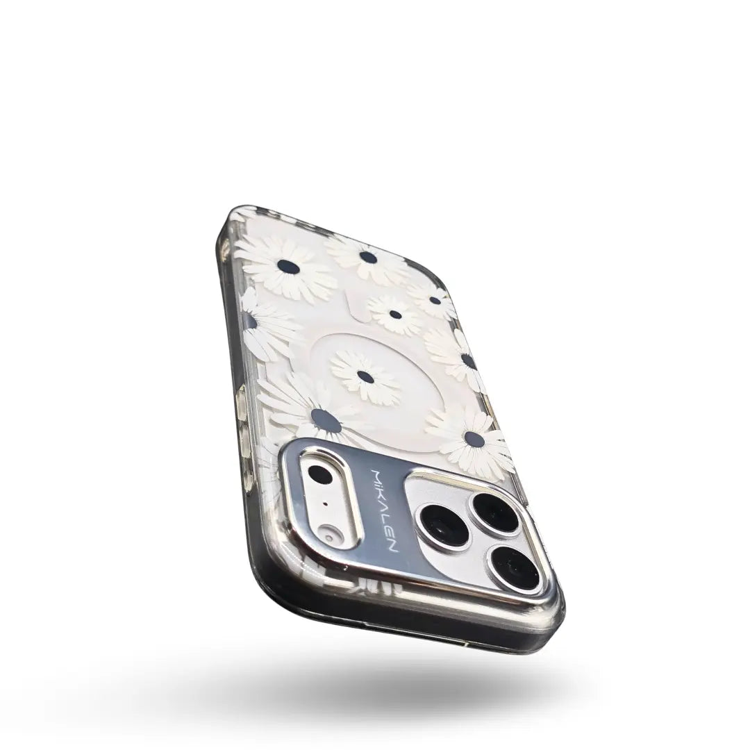 Carcasa Crystal Gerbera para iPhone - Silver