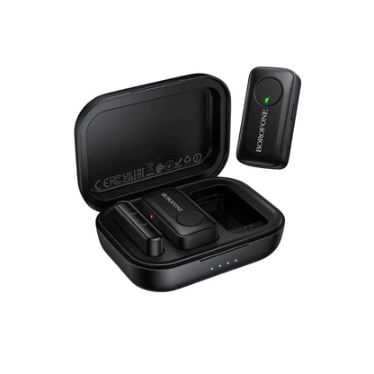 Micrófono Inalámbrico Dual Borofone BFK17 Lemai USB-C