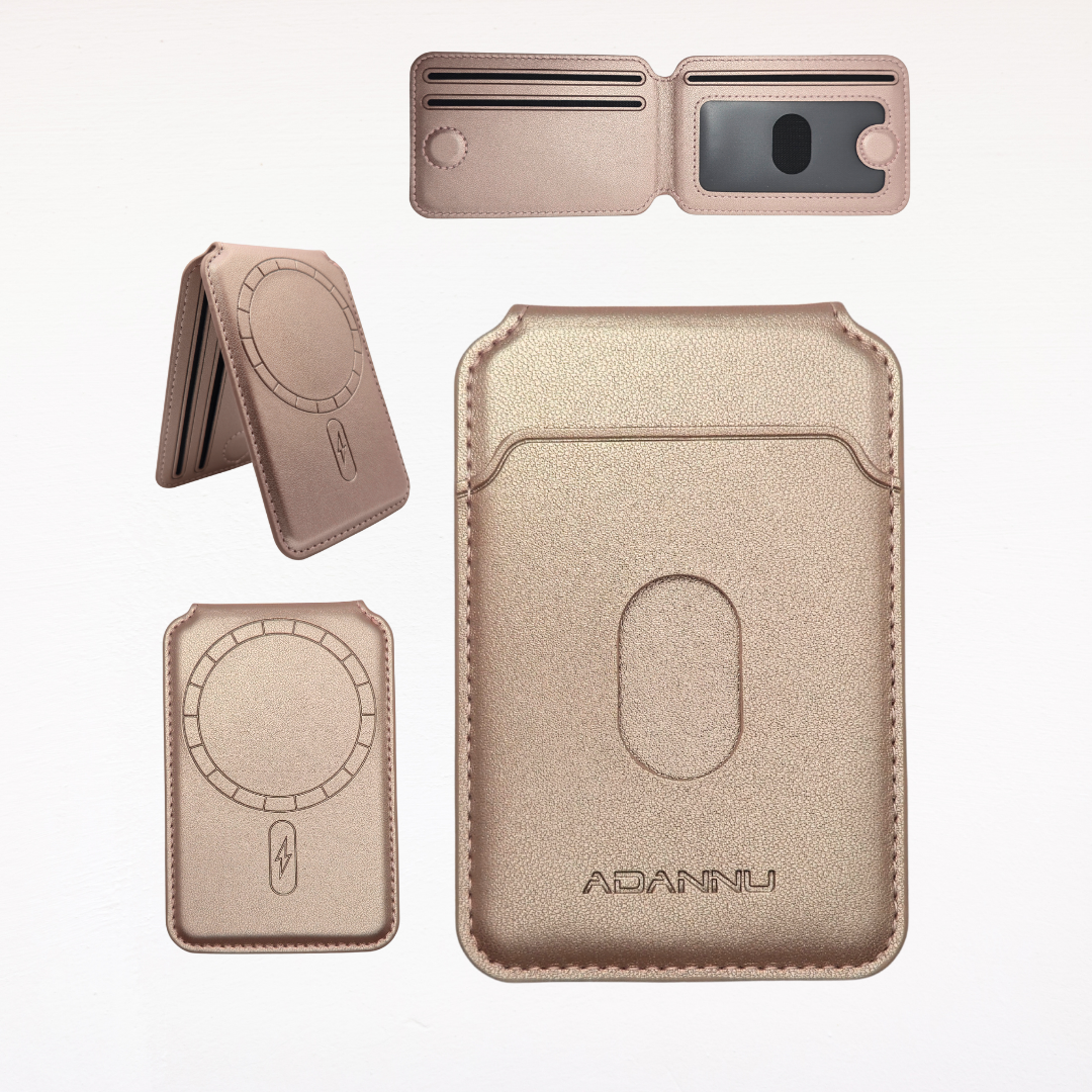 Tarjetero Magnético Para Iphone Urban Wallet Dorada