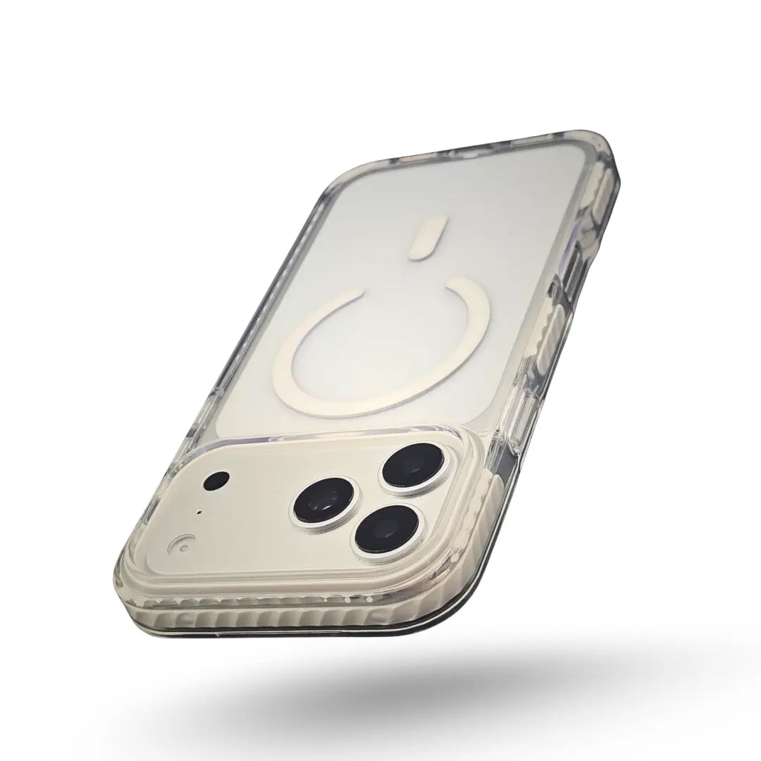 Carcasa Guardian MagSafe Antigolpe – iPhone y Samsung White