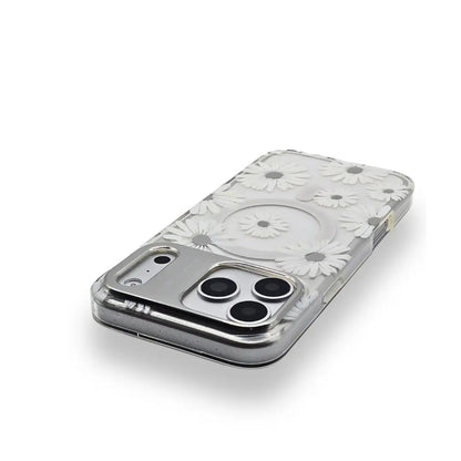 Carcasa Crystal Gerbera para iPhone - Silver