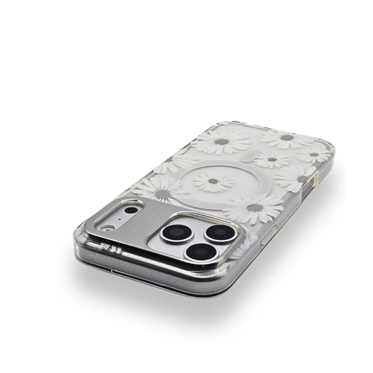 Carcasa Crystal Gerbera para iPhone - Silver