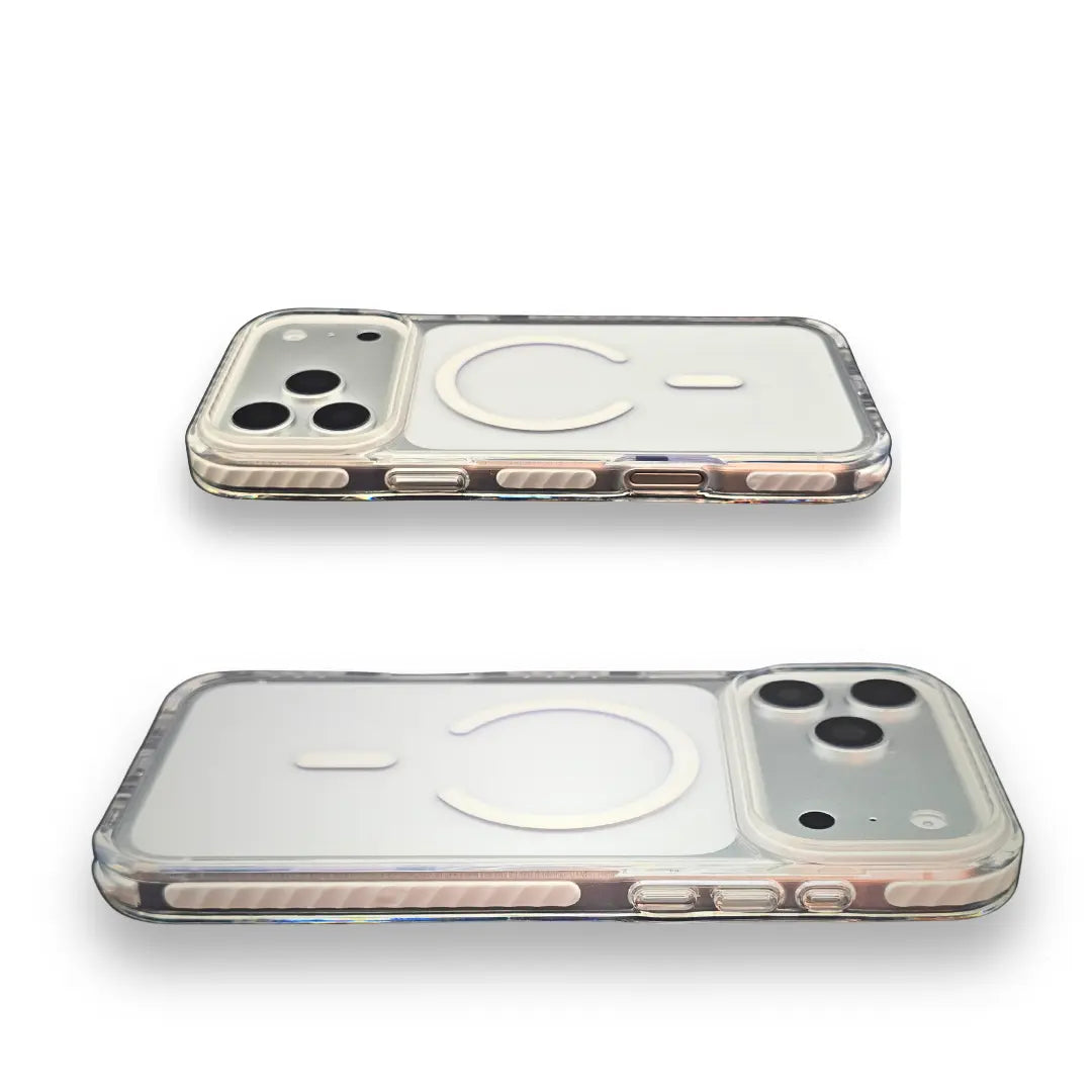Carcasa Guardian MagSafe Antigolpe – iPhone y Samsung White