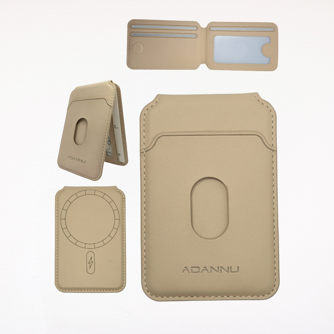 Tarjetero Magnético Para Iphone Urban Wallet Beige