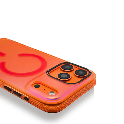 Phantom Elf MagSafe | Carcasa Iridiscente para iPhone 17 Series Orange