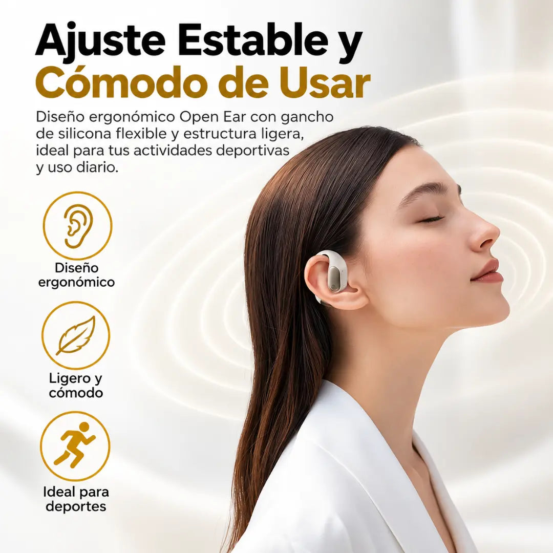 Audífonos Bluetooth Deportivos Langsdom TE09 Open Ear IPX5