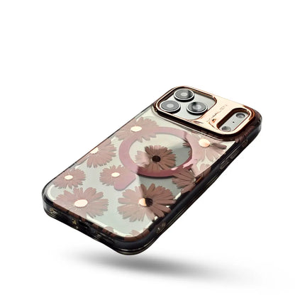Carcasa Crystal Gerbera para iPhone - Rose Gold