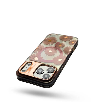 Carcasa Crystal Gerbera para iPhone - Rose Gold
