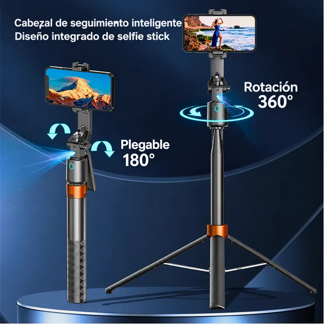 Trípode Selfie Inteligente Q13 con Seguimiento 360°