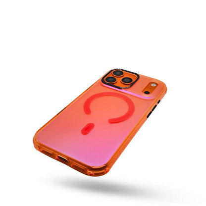 Phantom Elf MagSafe | Carcasa Iridiscente para iPhone 17 Series Orange