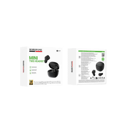 Audífonos Bluetooth Borofone BW97 Clear TWS Inalámbricos