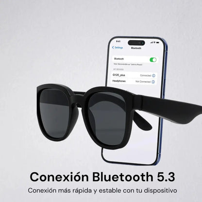 Lentes Inteligentes Vekoby E30 con audifonos