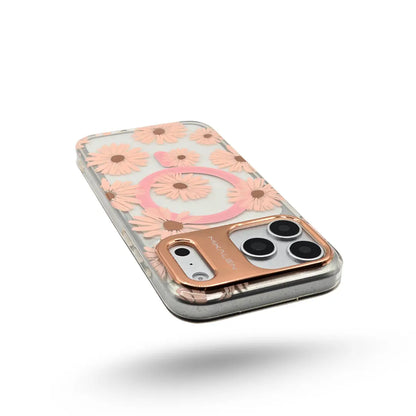 Carcasa Crystal Gerbera para iPhone - Rose Gold