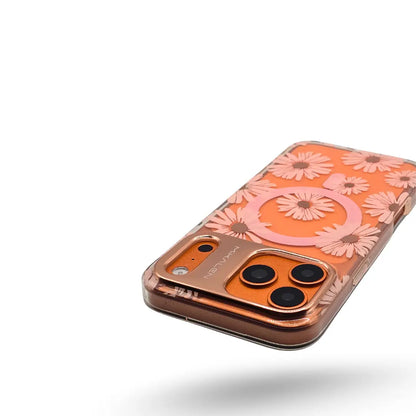 Carcasa Crystal Gerbera para iPhone - Rose Gold