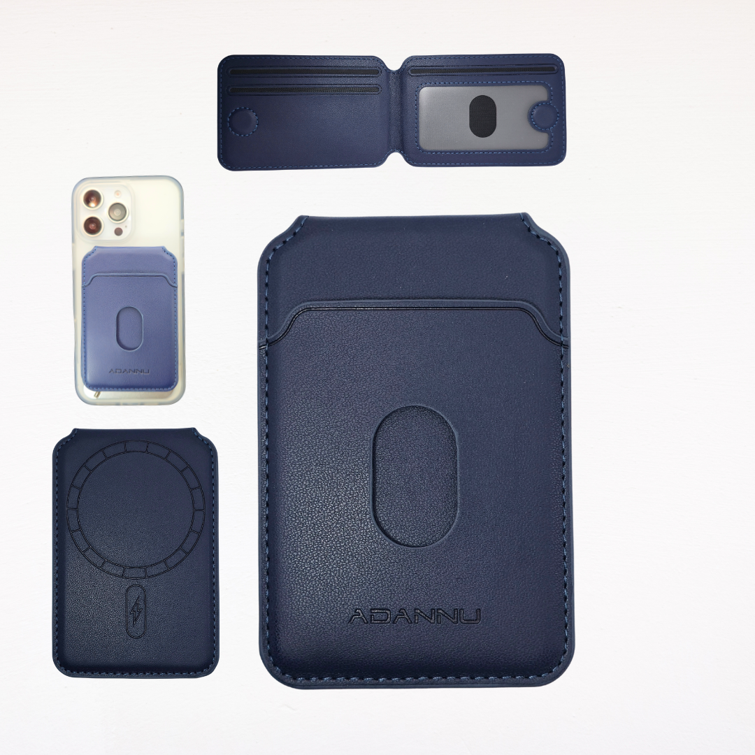 Tarjetero Magnético Para Iphone Urban Wallet Blue
