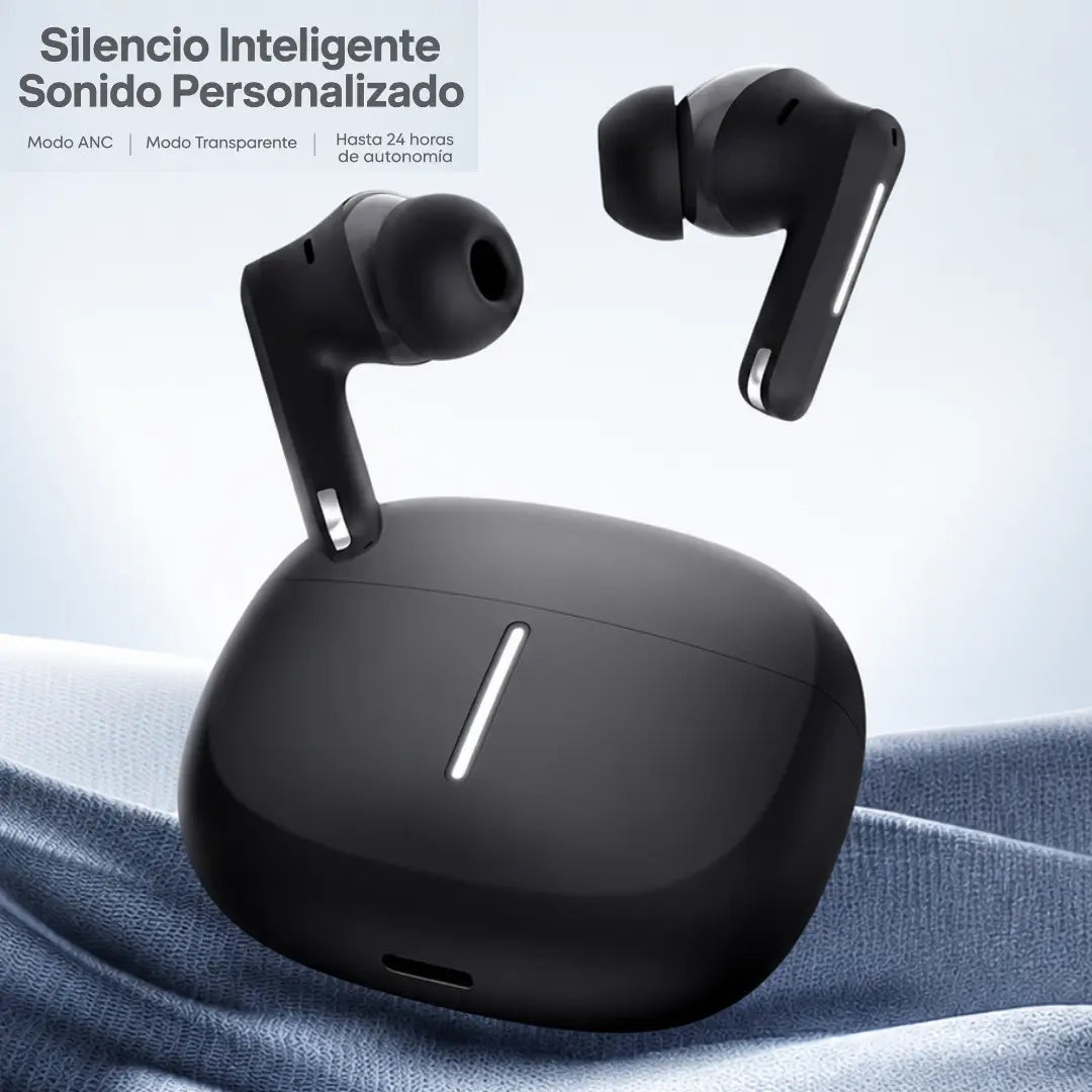 Audífonos Bluetooth Langsdom TA06B In Ear con Pantalla Digital