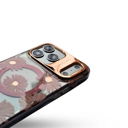 Carcasa Crystal Gerbera para iPhone - Rose Gold