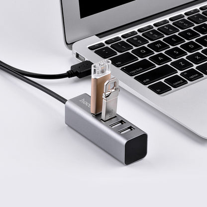 HUB HOCO HB1 amplia 4 conexiones USB 2.0