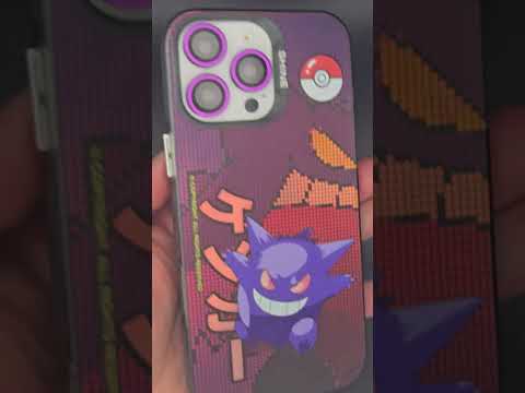 Carcasa de Gengar Pixel para iPhone