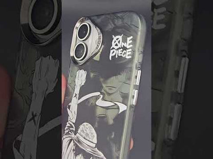 Carcasa de Luffy Black and White para iPhone