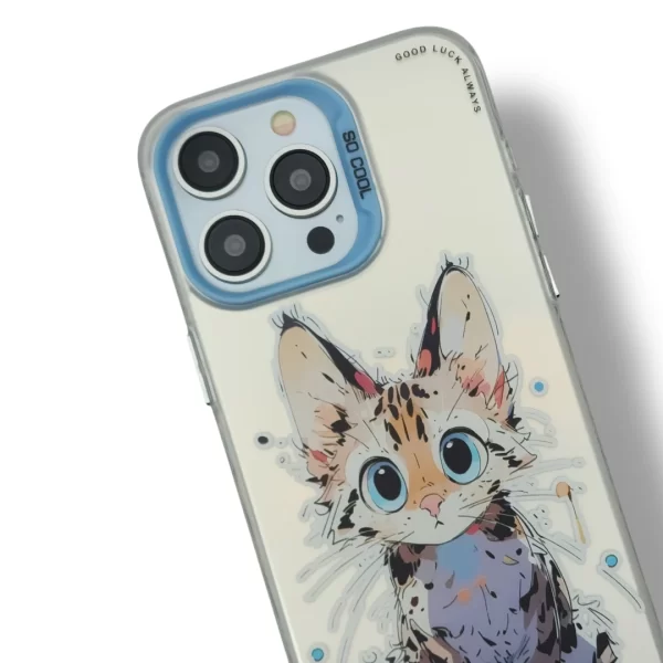 Carcasa BEHUTER Pets Gatolina para iPhone - Imagen 2