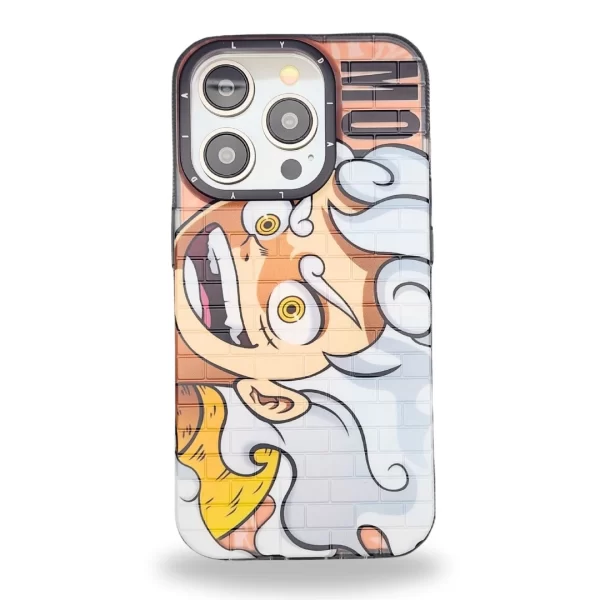 Carcasa BEHUTER Urban Monkey D Luffy Gear 5 para iPhone