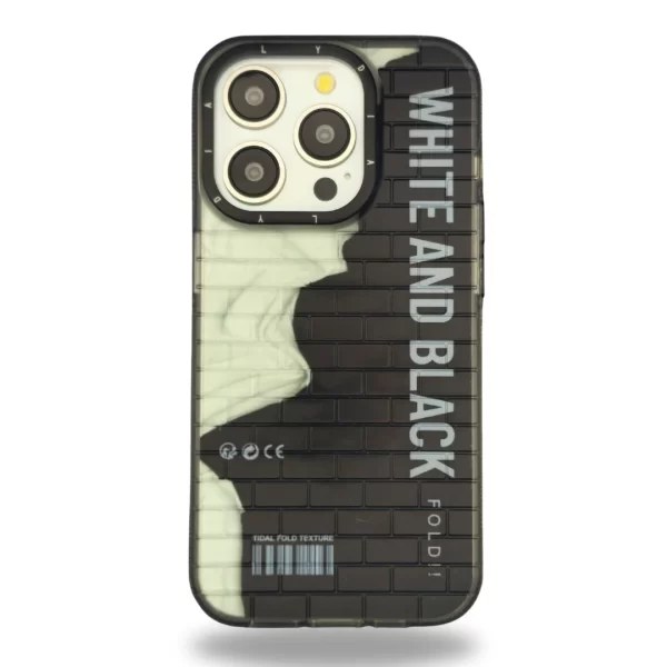 Carcasa BEHUTER Urban White & Black para iPhone